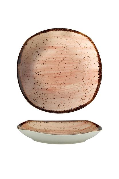 Kutahya Porselen Pembe Atlantis Prizma Servis Tabagi 30 Cm Trendyol