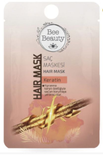 bee beauty keratin sac maskesi 25 ml fiyati yorumlari trendyol