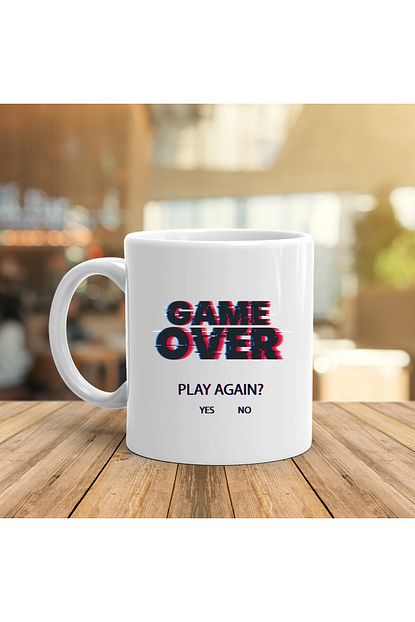 Sevimli Seyler Oyuncu Game Over Kupa Bardak Trendyol