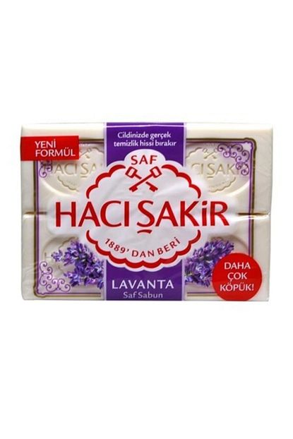 Haci Sakir Beyaz Sabun Lavanta 150x4 G Trendyol