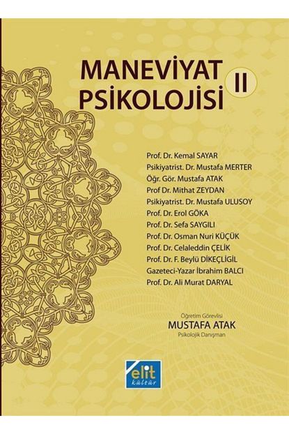 Elit Kultur Yayinlari Maneviyat Psikolojisi 2 Trendyol