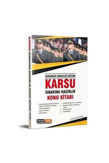 Kariyer Meslek Yayincilik Karsu Karargah Subayligi Sinavina Hazirlik Konu Kitabi Trendyol