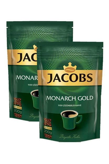 Jacobs Monarch Gold Kahve 400gr 200 Gr X 2 Ekonomik Paket Trendyol