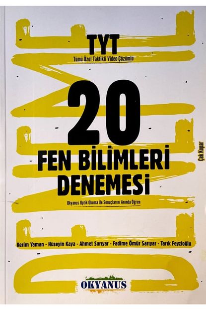 Okyanus Yayinlari Okyanus Tyt Fen Bilimleri Deneme Sinavi Trendyol
