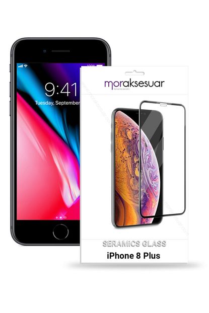 Teknoloji Adim Iphone 8 Plus Seramik Ekran Koruyucu Esnek Parlak Cam Trendyol