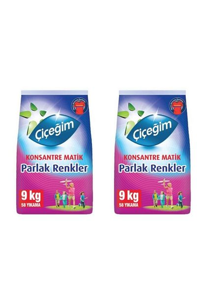 Polybotum Cicegim Toz Deterjan Renkli 9 Kg X 2 Trendyol