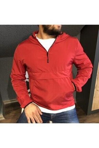 Angel Blue Unisex Kirmizi Yagmurluk Trendyol