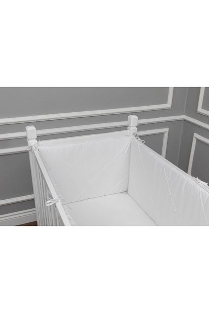 maya baby klasik yan koruma seti 4 parca 60x120 cm beyaz fiyati yorumlari trendyol