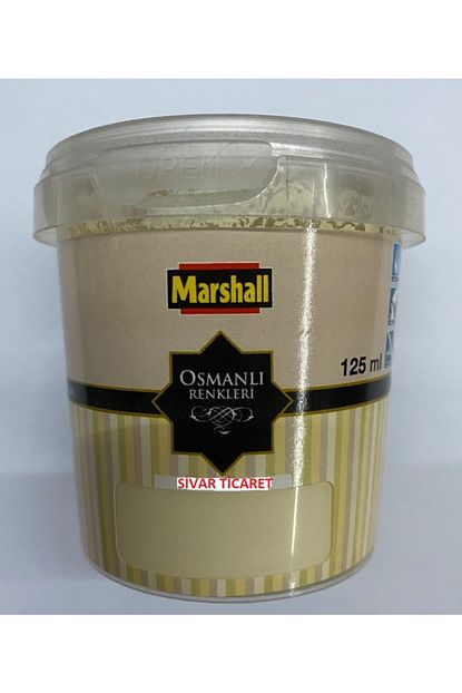 Marshall Osmanli Renkleri Silikonlu Ic Cephe Boyasi 250 Gr 125ml Murdum Serbeti Rengi Trendyol