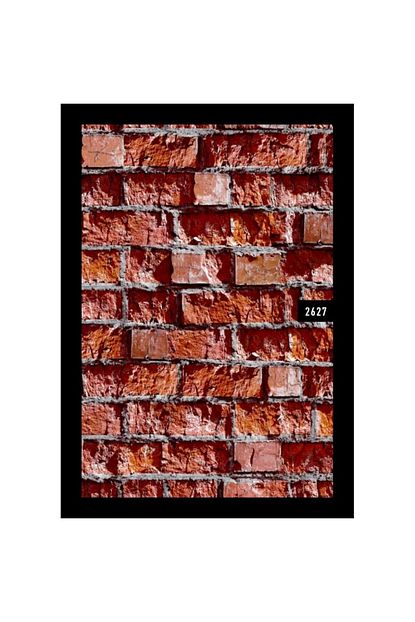 Artwall Wall212 Kirmizi Tas Tugla Desenli Duvar Kagidi 2627 5 33 M2 Trendyol