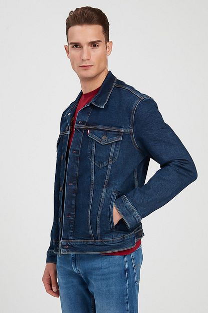 Levi S Erkek Jean Ceket 72334 0322 Trendyol