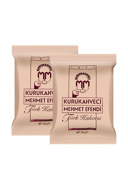 Mehmet Efendi Kurukahveci Turk Kahvesi 100 Gr 2 Adet Trendyol