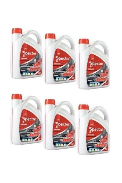 Spectre Kirmizi Organik Super G12 40 Antifriz 1 Koli 6 Adet Trendyol