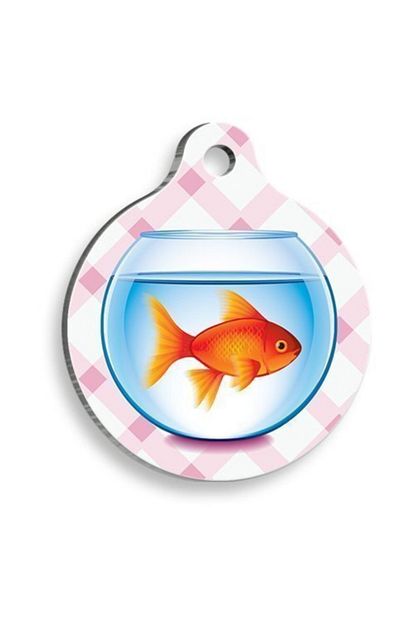 Dalis Pet Tag Art Balikli Yuvarlak Kedi Kunyesi Trendyol