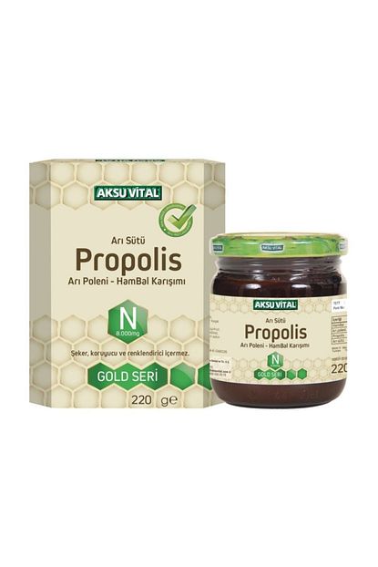 Aksu Vital Propolisli Ari Sutu Bal Polen Karisimi N 8 000 Mg Trendyol