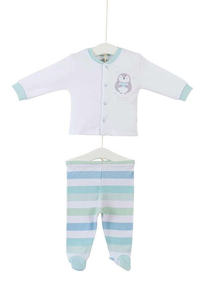 Minnak Bebe Aziz Bebe Erkek Bebek Alt Ust 2li Takim 2930 Trendyol