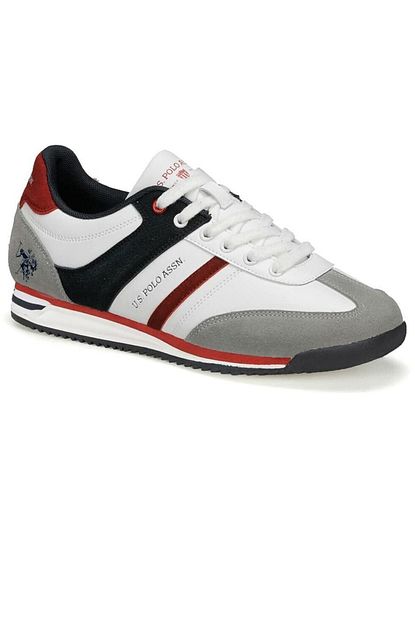U S Polo Assn Erkek Beyaz Gunluk Ayakkabi 100417979 Trendyol
