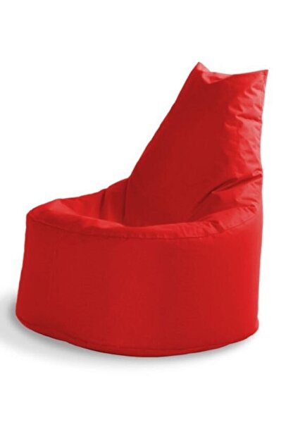 Pratik Dekor Kirmizi Chery Puf Armut Koltuk Trendyol