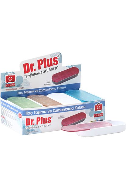 Dr Plus Dr Plus Haftalik Ilac Saklama Ve Zamanlama Kutusu Seffaf Kutu 12 Adet Trendyol