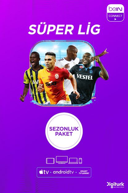 Bein Connect Sezonluk Super Lig Paketi 4 Ekran Web Cep Tablet Smart Tv Apple Tv Trendyol