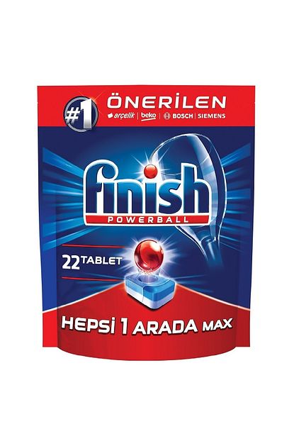 finish hepsi bir arada 22 tablet