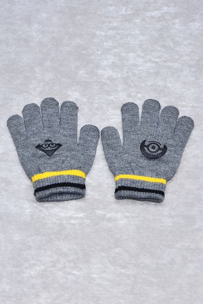 C A Minion Baski Erkek Cocuk Eldiven 3 6 Yas Trendyol