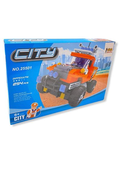 Asya 254 Parca Bricks City Araba Lego Seti 25501 Trendyol