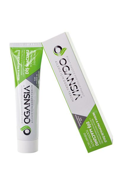 Ogansia Organik Dis Macunu 75ml Propolis Ve Reishi Mantar Ozlu Naneli Ogansia Yetkili Magaza Store Trendyol