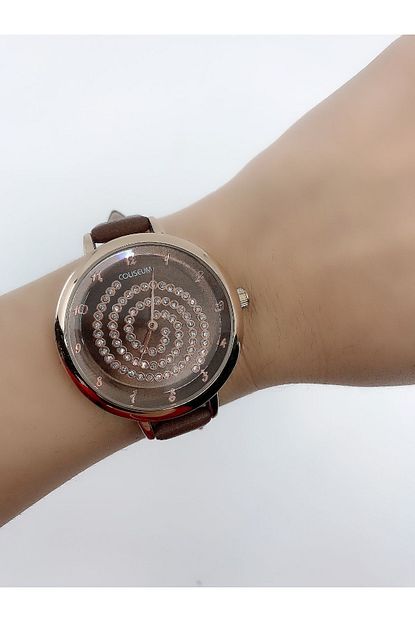 Shaka Kahve Rengi Kayisli Saat 7060 Trendyol