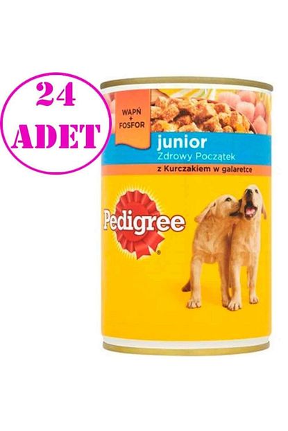 Pedigree Yavru Konserve Kopek Mamasi 400 Gr 24 Ad Trendyol