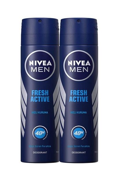Nivea Invisible Black White Deodorant Sprey Fresh Erkek 150ml