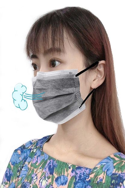 Roseroi Cerrahi Maske Gri Fume Renk 50 Adet Burun Telli Medikal Yuz Maskesi Trendyol