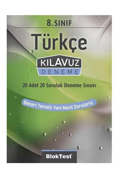 Tudem Yayinlari Tudem 8 Sinif Bloktest Turkce Kilavuz Deneme Trendyol