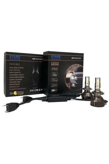 stark supervision mini slim h7 csp canbus led xenon 8000lm simsek etkili 6000k beyaz renk far ampulu fiyati yorumlari trendyol
