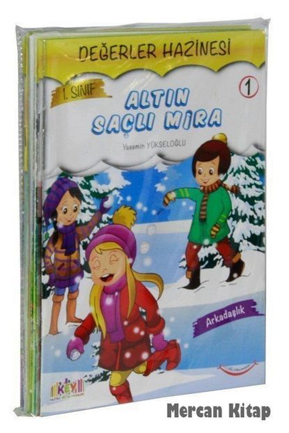 Kaliteli Egitim Yayinlari 1 Sinif Degerler Hazinesi 10 Kitap Degerlendirme Testi Hediye Trendyol