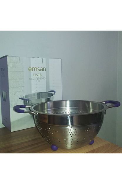 emsan livia 24 cm celik suzgec fiyati yorumlari trendyol