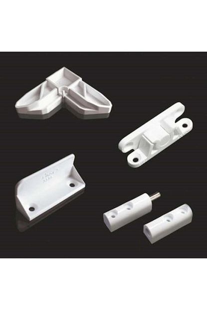 Flas Group Pvc Kapi Pencere Sineklik Aksesuar Set Sineklik Mentese Citcit Kose Aksesuar Seti 5 Adet Trendyol