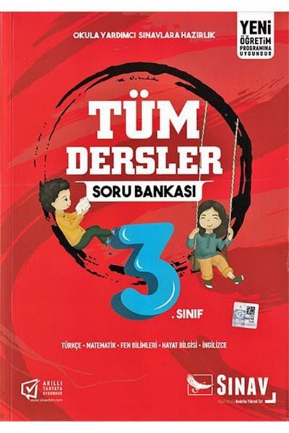 Sinav Yayinlari 3 Sinif Tum Dersler Soru Bankasi Trendyol