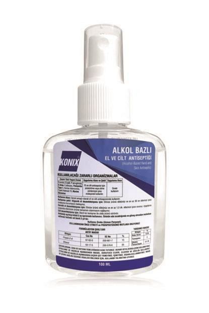 konix 20 ad 100 ml alkol bazli antiseptik sprey dezenfektan fiyati yorumlari trendyol