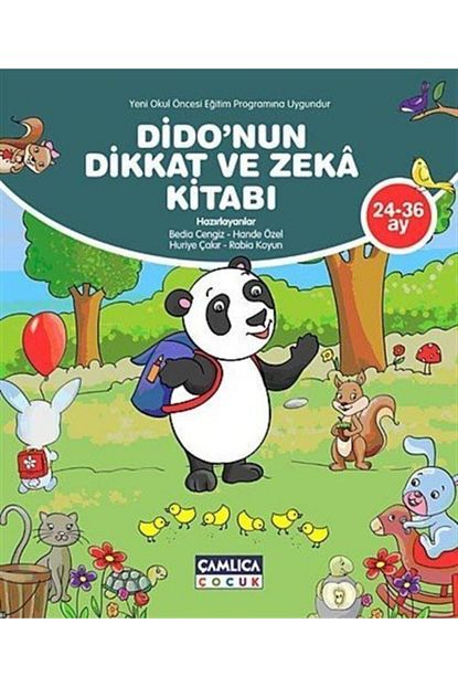 Camlica Cocuk Yayinlari Dido Nun Dikkat Ve Zeka Kitabi 24 36 Ay Trendyol