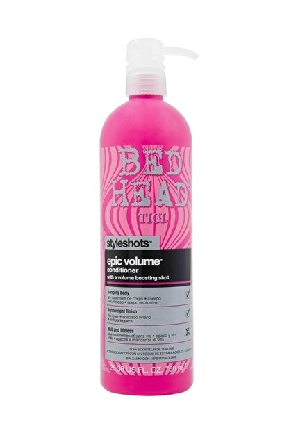 Tigi bed head epic volume Conditioner cosmetic femme 750ml (615908423228)