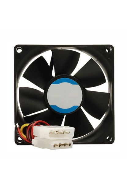 oem 8cm kasa fani siyah 80 80 25mm kasa