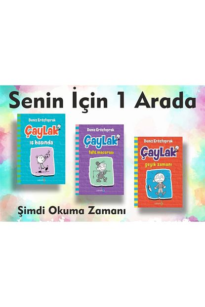 Yakamoz Super Fiyat Yayinlari Caylak Cocuk Okuma Kitabi Seti 3 Kitap Karton Kapak Trendyol