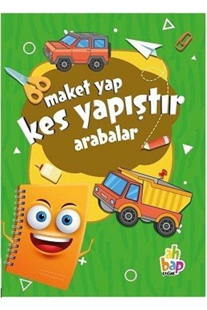 Ahbap Kitap Kes Yapistir Maket Yap Arabalar Trendyol