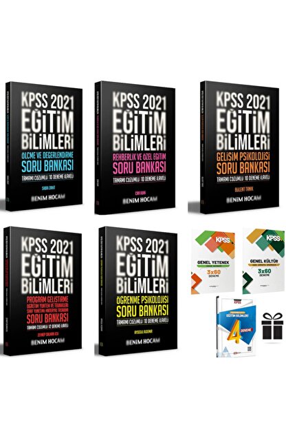 Benim Hocam Yayinevi 2021 Kpss Egitim Bilimleri Soru Bankasi Benim Hocam Yayinlari Trendyol