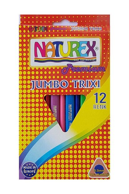 Naturex Premium Jumbo Trixi Kuru Boya 12 Renk Trendyol