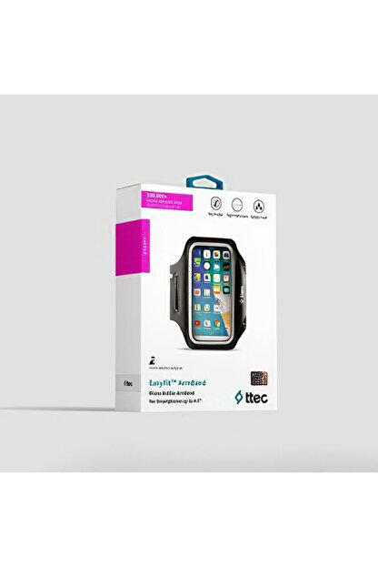 ttec siyah easyfit armband spor kol bandi 4 7 inc ekran fiyati yorumlari trendyol