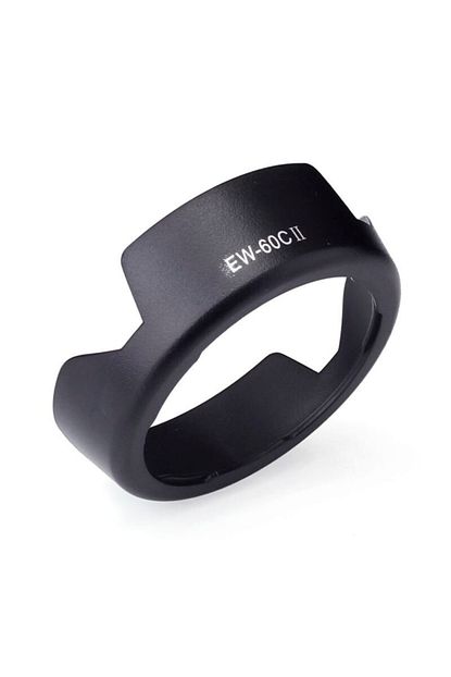 lens hood yaprak parasoley canon 18 55 mm lens uyumlu ew60c ii