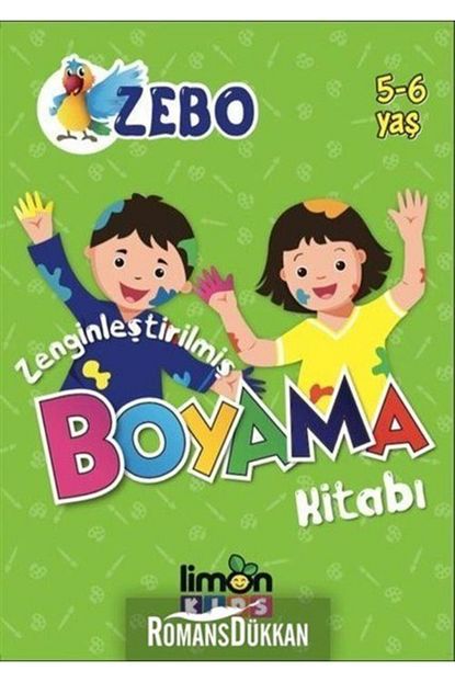 Limonkids Zenginlestirilmis Boyama Kitabi 5 6 Yas Trendyol