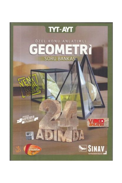 Sinav Yayinlari Sinav Tyt Ayt Geometri 24 Adimda Ozel Konu Anlatimli Soru Bankasi Trendyol